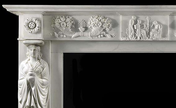 古典壁爐中石材的設計與運用