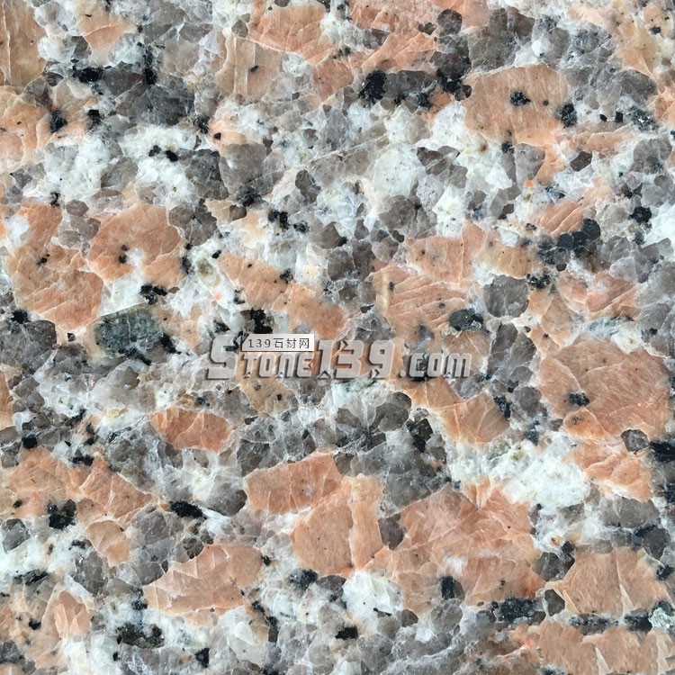 廣西岑溪花崗巖粉紅麻、楓葉紅、海棠紅、三堡紅石材的對(duì)比