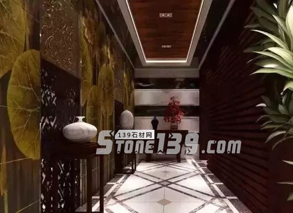 那些用石材裝飾的漂亮玄關 你心動了嗎？