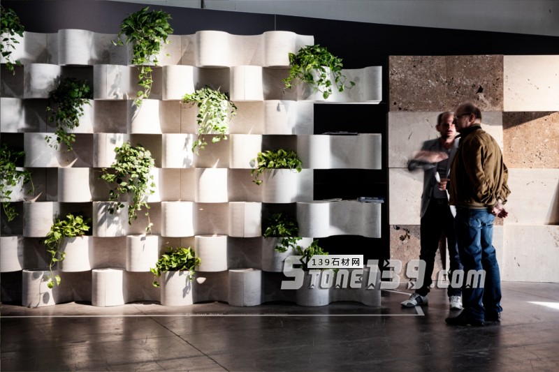 意大利石材展會上的那些大理石藝術品