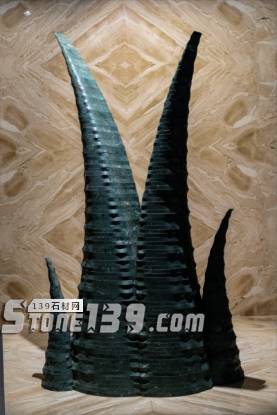 意大利石材展會上的那些大理石藝術品