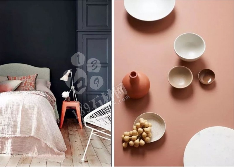 2019年流行的&ldquo;珊瑚橘&rdquo;主打色調