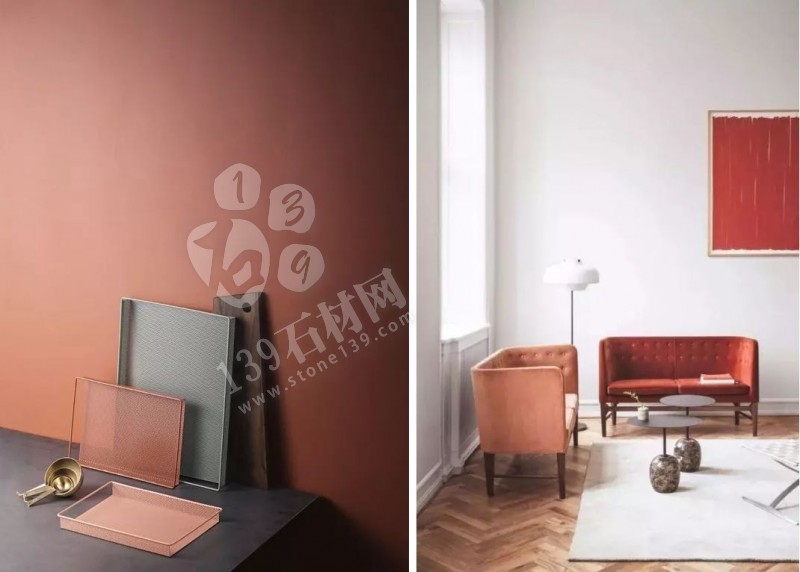 2019年流行的&ldquo;珊瑚橘&rdquo;主打色調