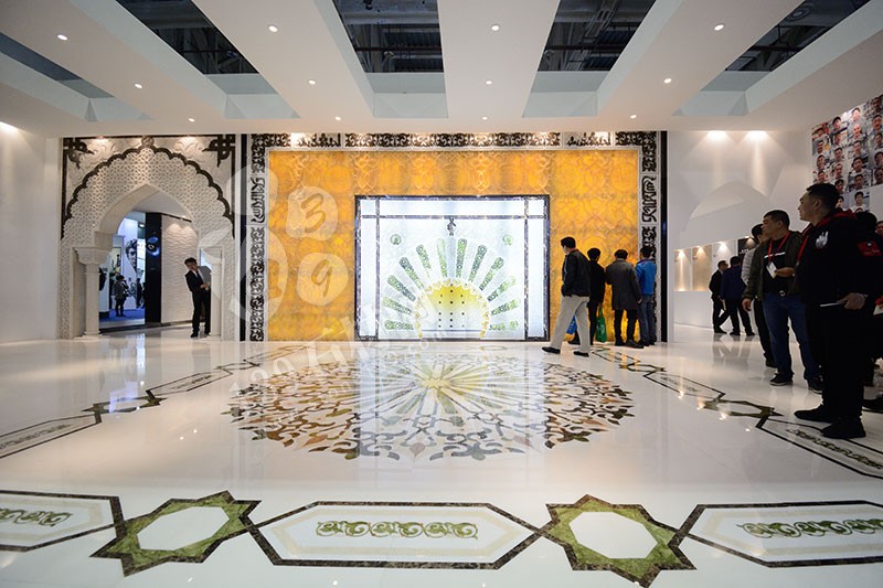 2019年廈門石材展展館現場