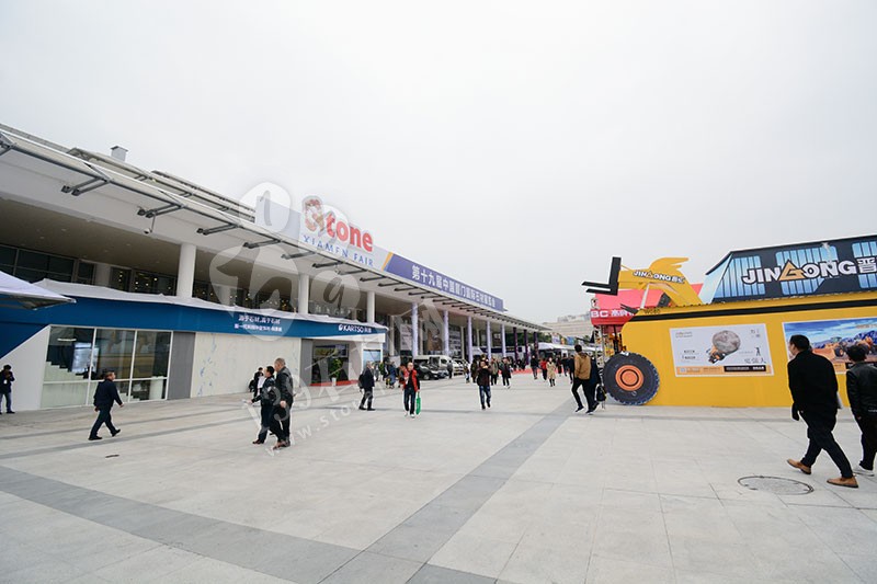 2019年廈門石材展展館現場