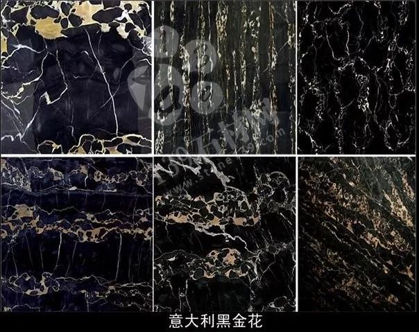 黑金花大理石的四個產地中國、意大利、阿富汗、澳大利亞