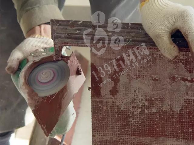 【石材家裝工藝】紫羅紅大理石窗臺板的安裝全過程