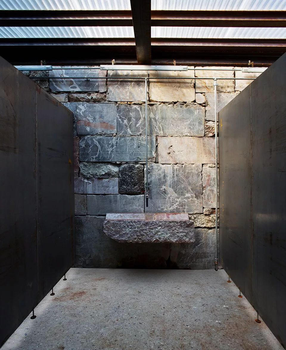 礦山采石場再利用，這座采石場被列入世界文化遺產 