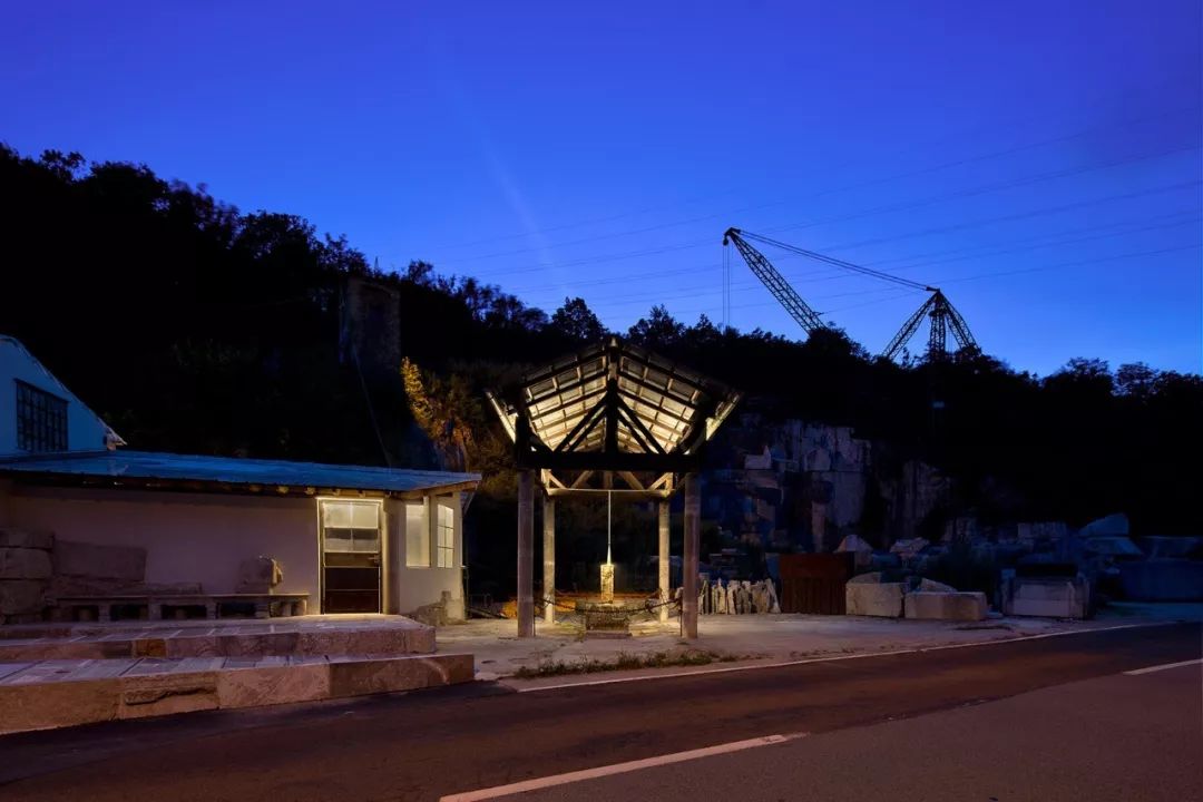 礦山采石場再利用，這座采石場被列入世界文化遺產 