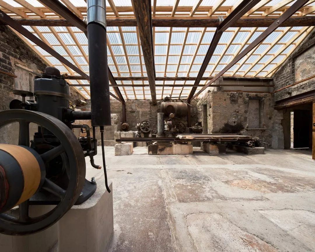 礦山采石場再利用，這座采石場被列入世界文化遺產 