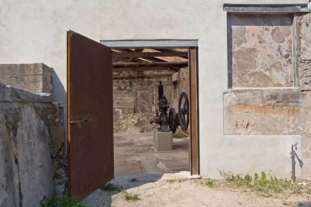 礦山采石場再利用，這座采石場被列入世界文化遺產 