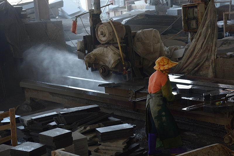 石材行業里的女人，巾幗不讓須眉 能頂半邊天