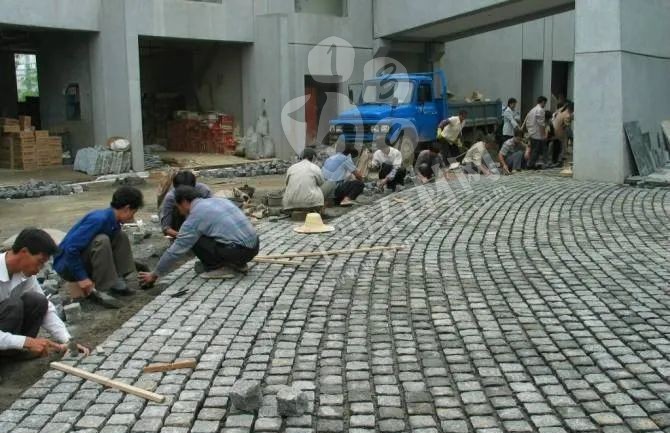 花崗巖小方塊（馬蹄石、滾石）欣賞（52圖）