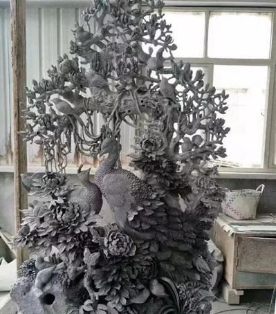 石材雕刻技術中的六大工藝（浮雕、圓雕、鏤雕、透雕、沉雕、線雕）