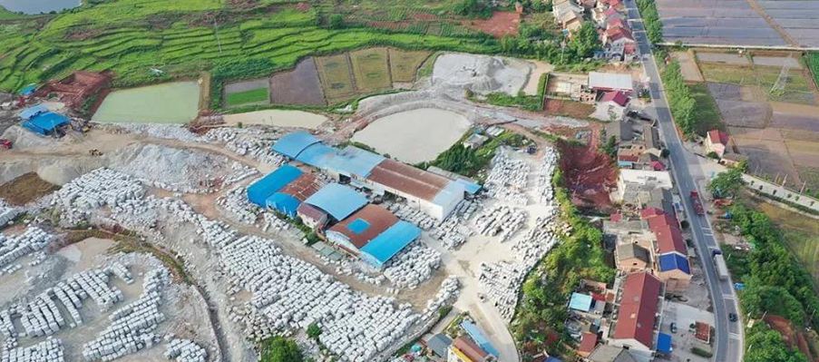 湖南大白花花崗巖產區茶陵縣東山石材產業園項目推進