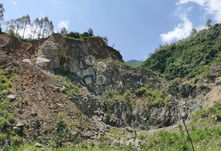 福建泉州永春縣大呂花崗巖石材礦區