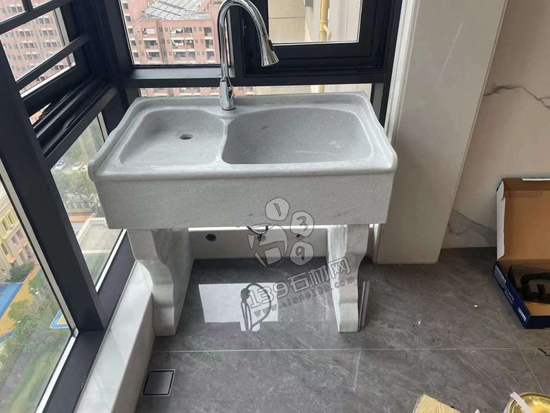 花崗巖一體洗衣池